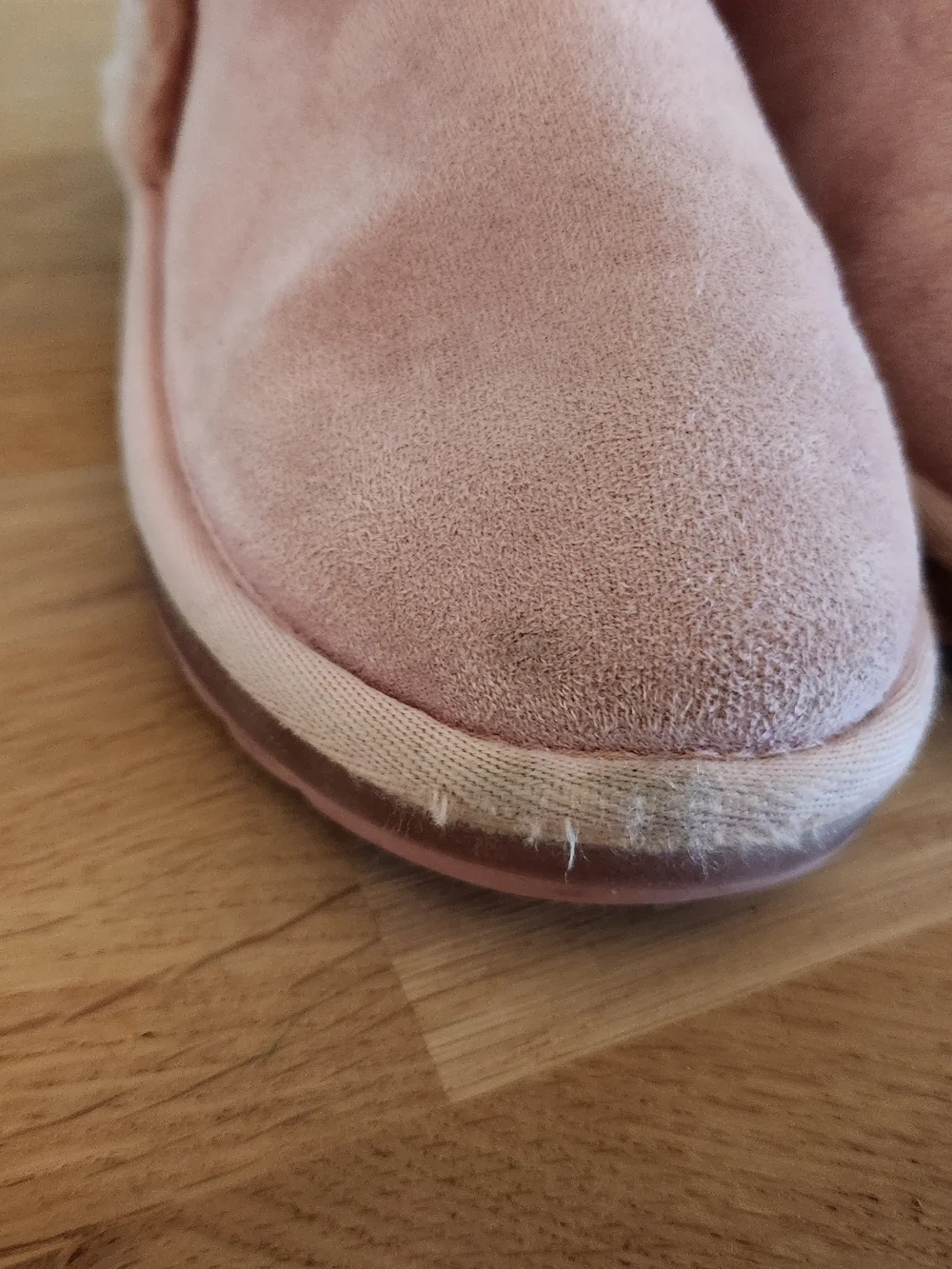 Girls Sugar Plush Pink Faux-Suede Shearling Winter Boots Sz 13 GUC